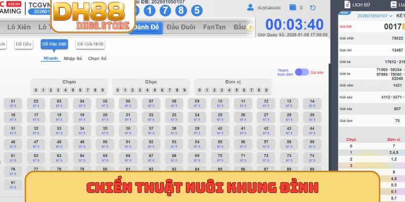 Chiến thuật nuôi khung đỉnh
