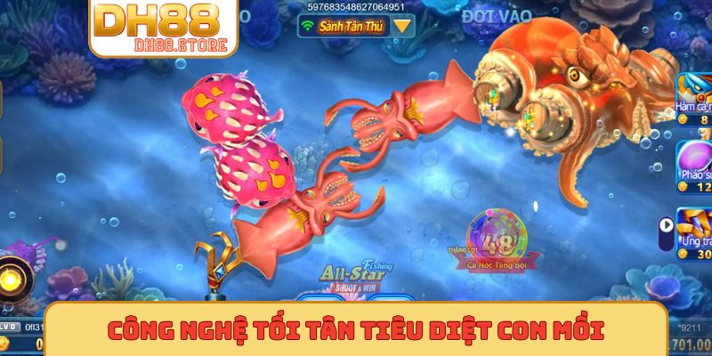 Công nghệ tối tân tiêu diệt con mồi