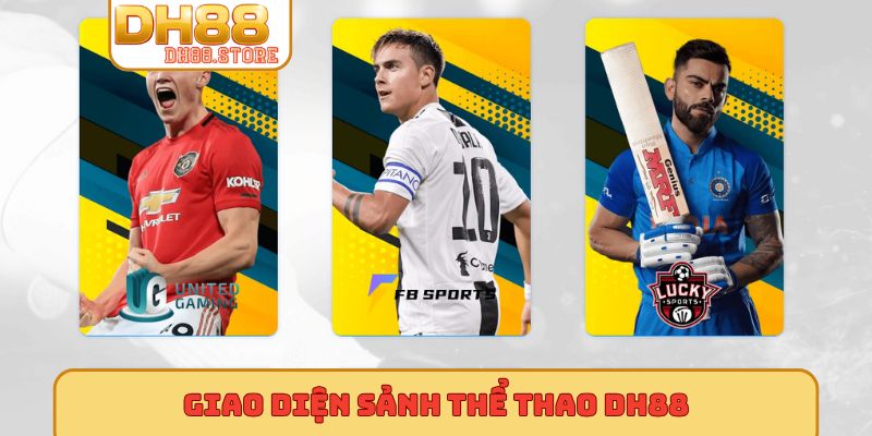 Giao diện sảnh thể thao DH88