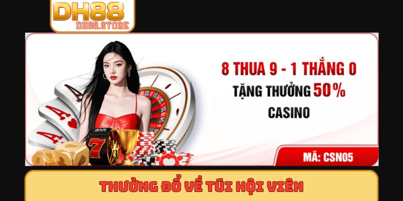 Thưởng đổ về túi hội viên