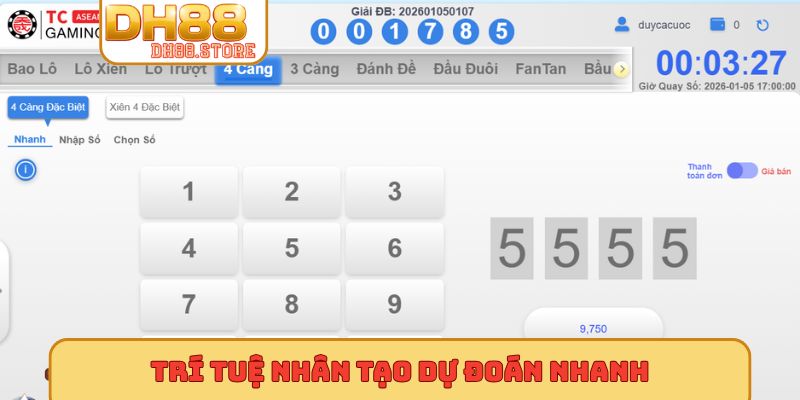 Trí tuệ nhân tạo dự đoán nhanh
